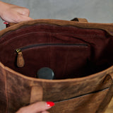 Leather Tote ARIA