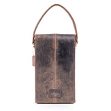 Leather Wine Bottle Bag TILBURY