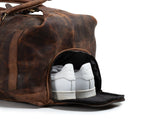 Leather duffle bag Orlando by Vintage Leather Sydney