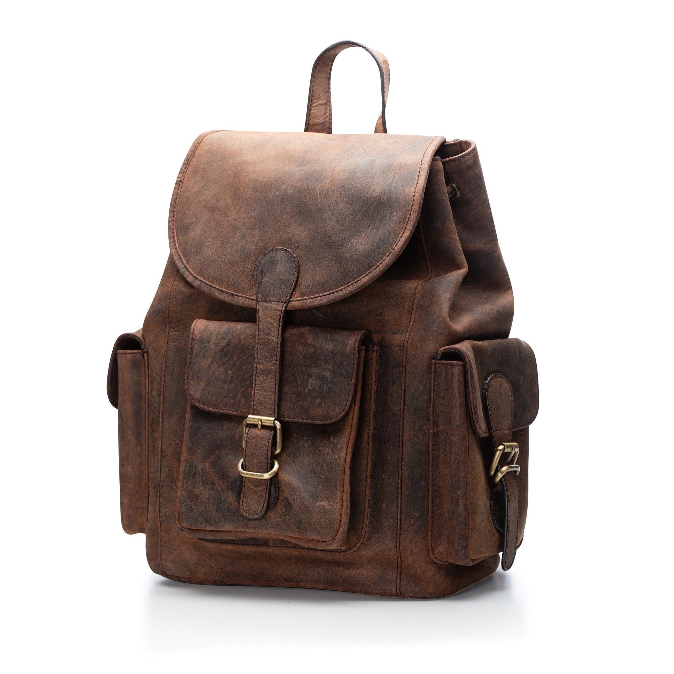 Retro style backpack top