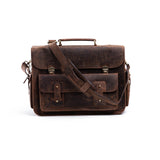 The Brooklyn Briefcase by Vintage Leather Sydney