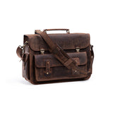 The Brooklyn Briefcase by Vintage Leather Sydney