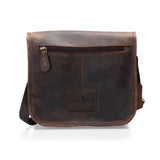 Leather crossbody bag by vintage leather