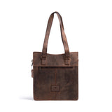 Leather Tote Bag By Vintage Leather