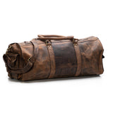 Mens Leather Duffle bag