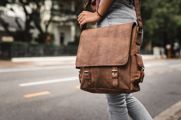 Leather Satchel 