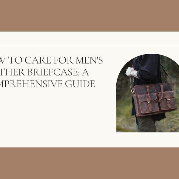 How to sales clean leather briefcase