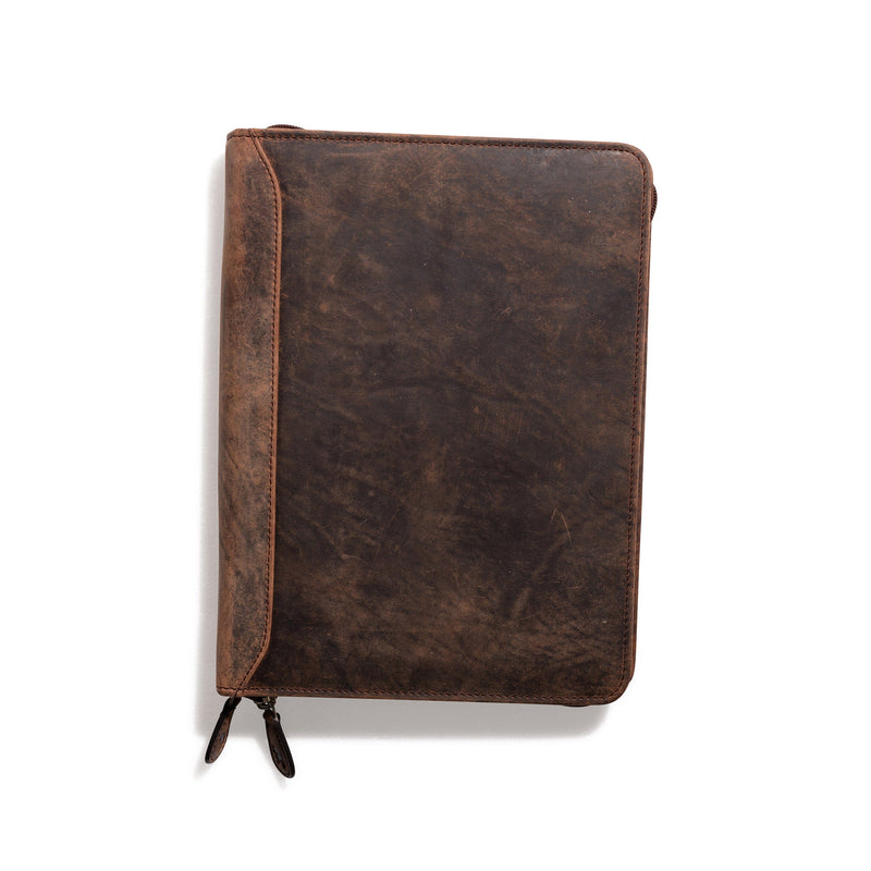 Compendium File Shop A4 Leather Compendium Online In Australia – Vintage Leather Sydney