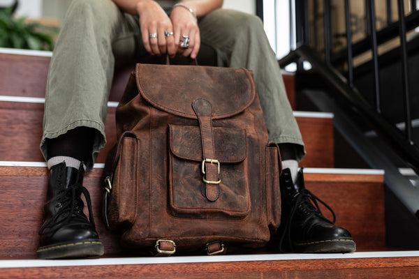 Vintage leather bags australia clearance