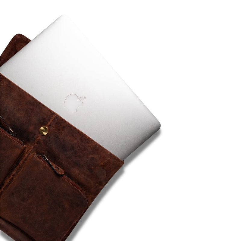 Leather Laptop Sleeve 15 inch - Davenport