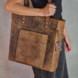 Leather Tote ARIA