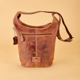 Leather Tote Bag Havana