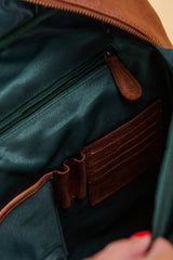 Leather Work Backpack Burley
