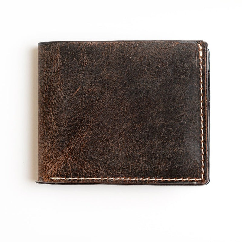 Mens Leather Bifold Wallet - Lazaro