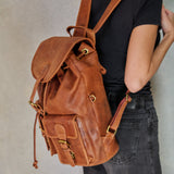 Nomad Leather Backpack