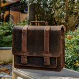 Scout Leather Briefcase