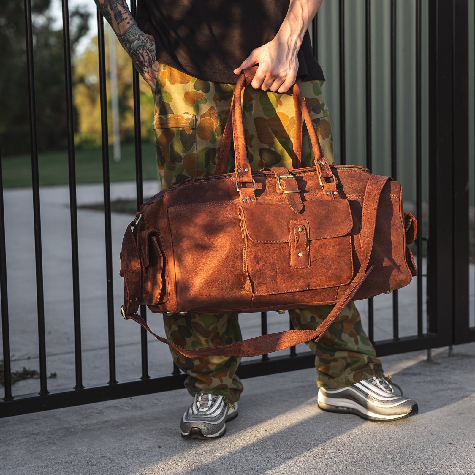 Shop Best Leather Overnight Bag Vintage Leather Sydney