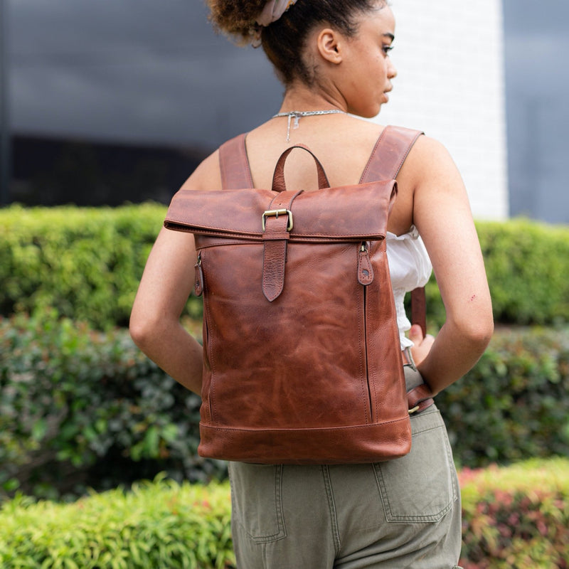 The Best Leather Rolled Backpacks – Vintage Leather Sydney