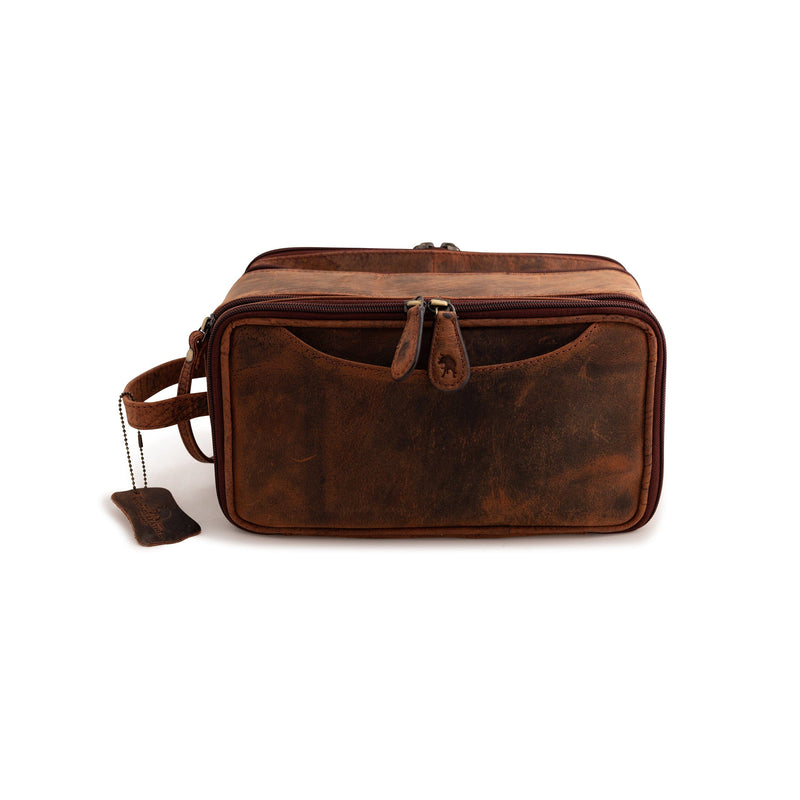 Leather Travel Toiletry Bag Porter