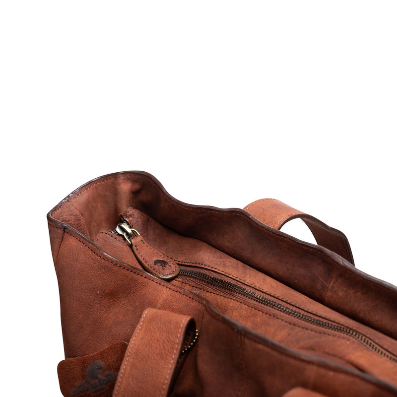 Leather Tote Bag _ Astav _ 001