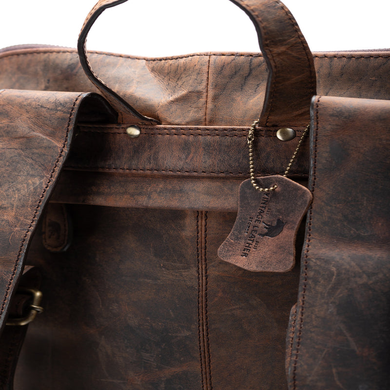 Leather Backpack_Baku By Vintage Leather 