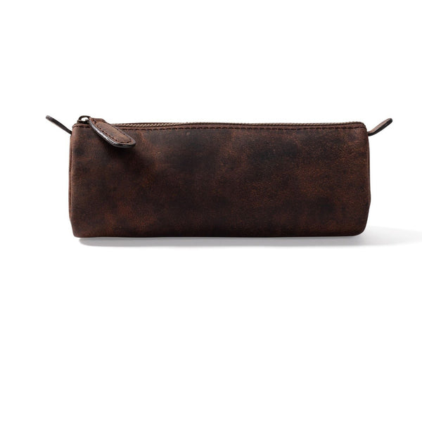 Leather pencil case levi by vintage leather sydney