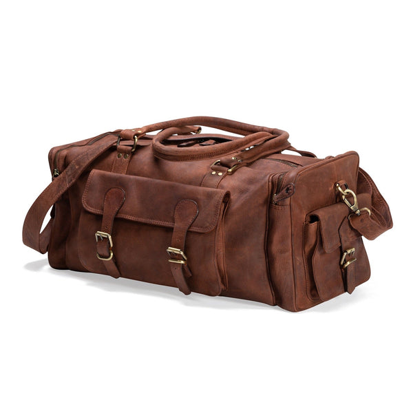 Vintage Leather Duffle Bag_Colorado