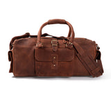 Vintage Leather Duffle Bag Sydney